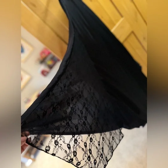 Free People — Make You Mine Half Slip – Size Small — black — NWOT - Picture 9 of 12